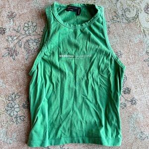 Green Weekend Collective Tank Top